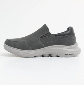 AeroFlex Comfort Slip-On Sneakers – Charcoal Grey